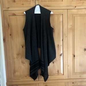 Banana Republic Charcoal Knit Vest